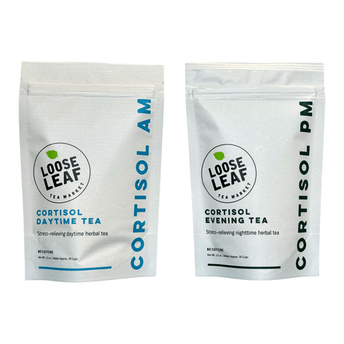 Cortisol Tea Bundle Caffeine - Free - Loose Leaf Tea Market