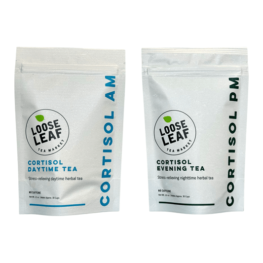 Cortisol Tea Bundle Caffeine - Free - Loose Leaf Tea Market